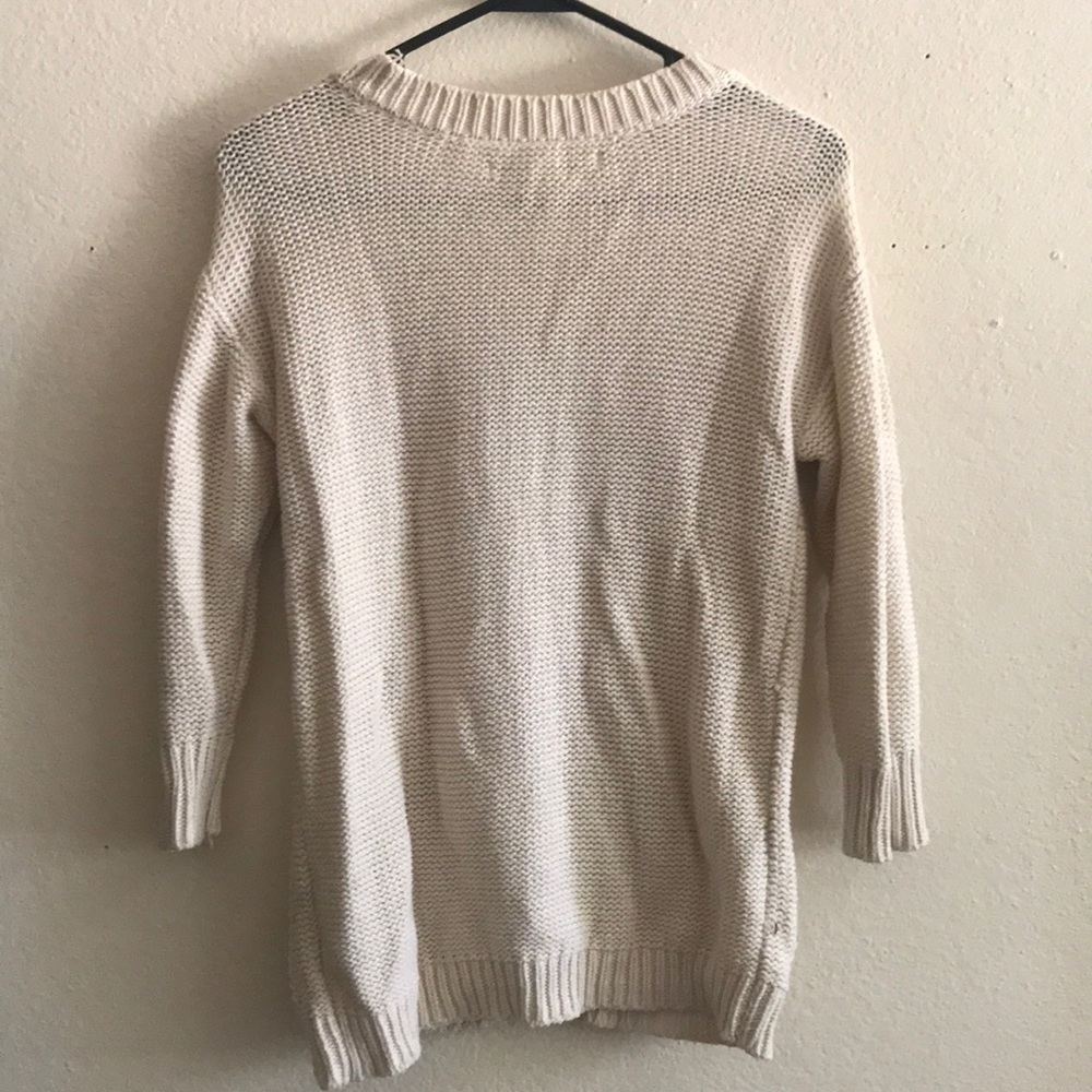 ✨Lauren Conrad cream knit sweater✨ - Picture 4 of 4